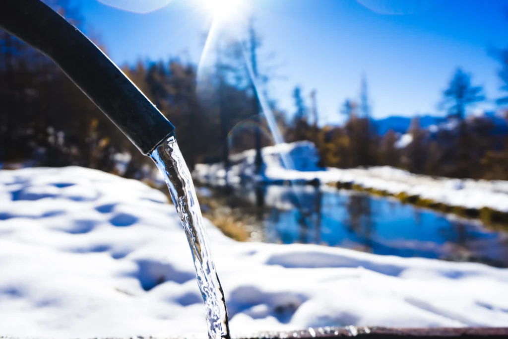 natural mountain water source in winter landscape 2026 03 15 23 28 56 utc