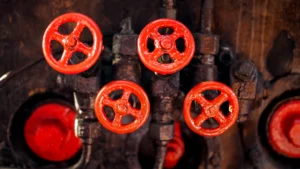 Home 16 red valves on industrial equipment close up 2026 03 17 05 06 42 utc