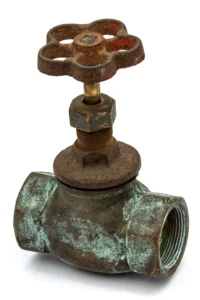 rustic weathered metal valve on a white backgroun 2026 01 05 05 47 22 utc