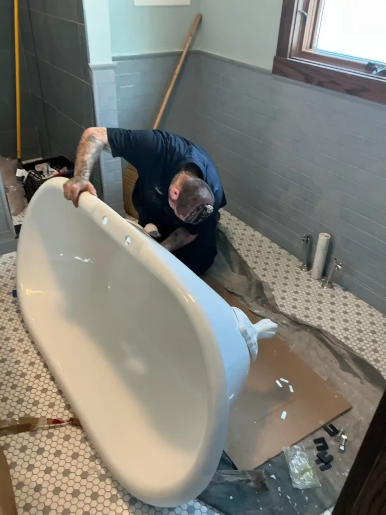 Clawfoot Tubs, Bathtubs & Showers: A Homeowner's Installation Guide 5 tub6